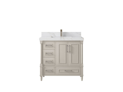 Aberdeen 36 in. W x 22 in. D Center Sink Bathroom vanity - Willow Bath and Vanity