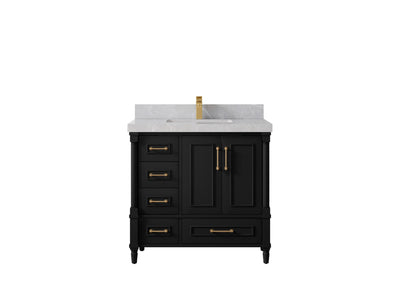 Aberdeen 36 in. W x 22 in. D Center Sink Bathroom vanity - Willow Bath and Vanity