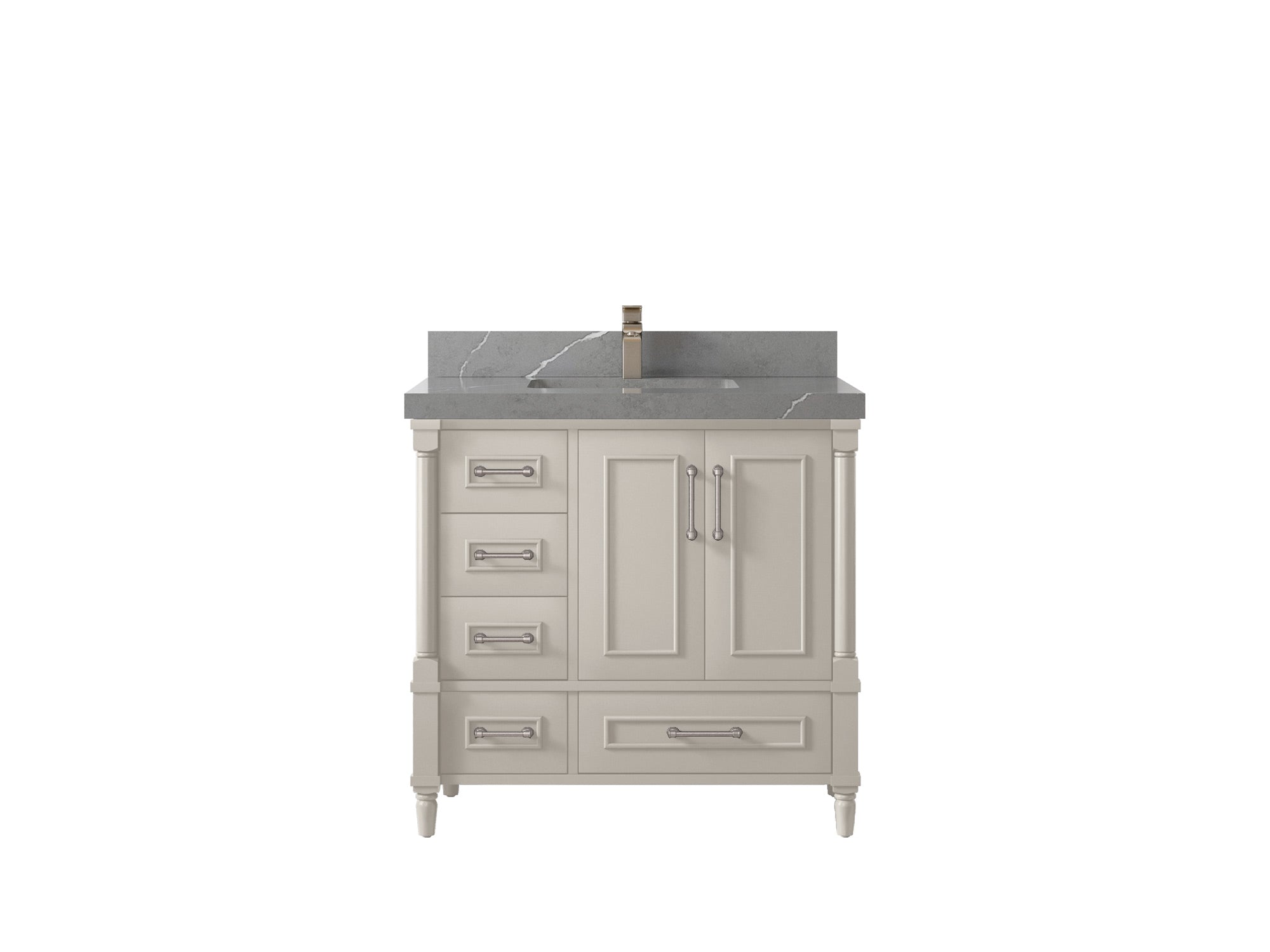 Aberdeen 36 in. W x 22 in. D Center Sink Bathroom vanity - Willow Bath and Vanity