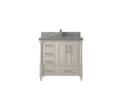 Aberdeen 36 in. W x 22 in. D Center Sink Bathroom Vanity - photo 32