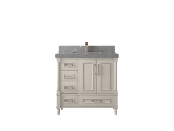 Aberdeen 36 in. W x 22 in. D Center Sink Bathroom vanity - photo 32