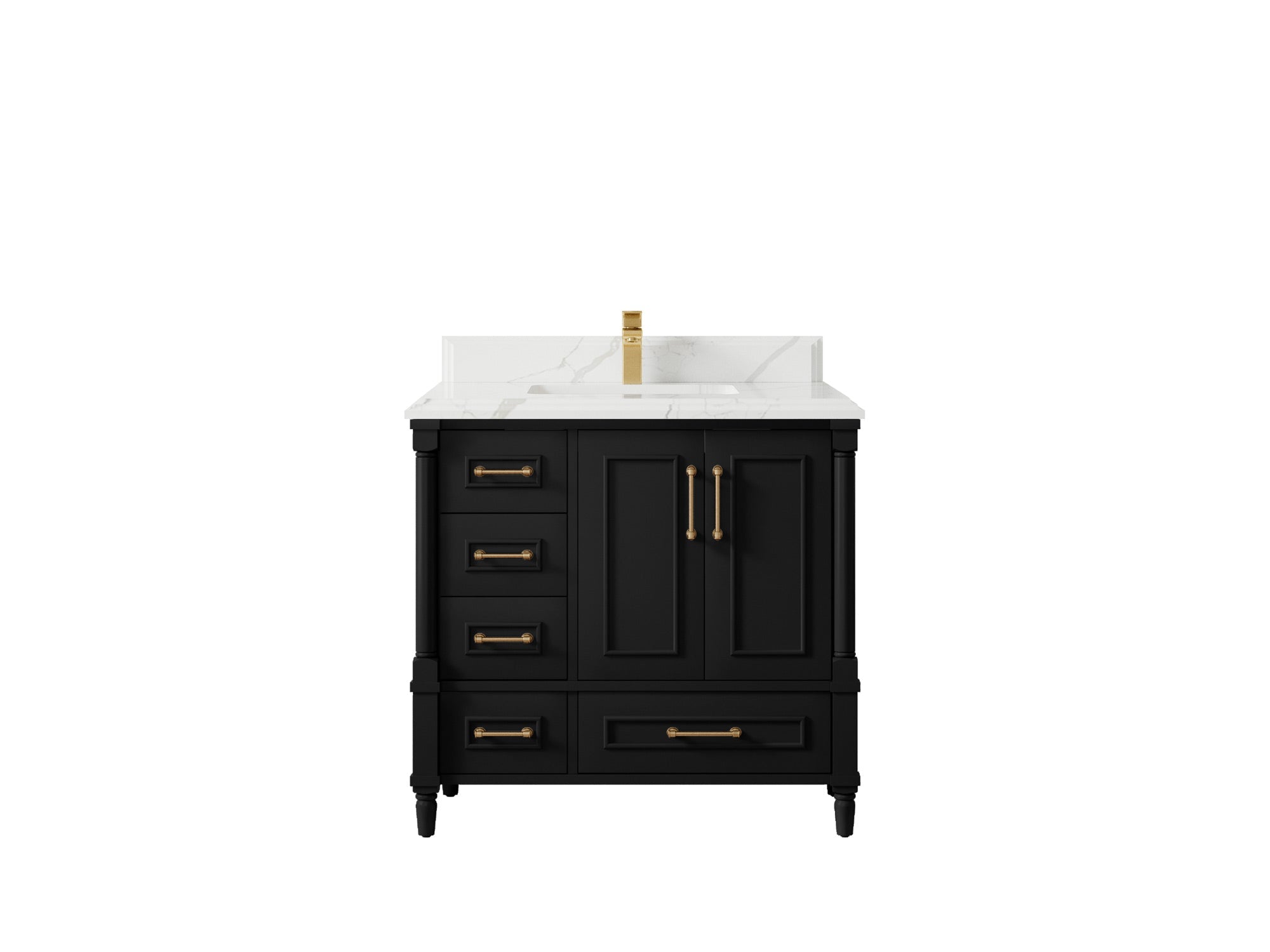Aberdeen 36 in. W x 22 in. D Center Sink Bathroom vanity - Willow Bath and Vanity