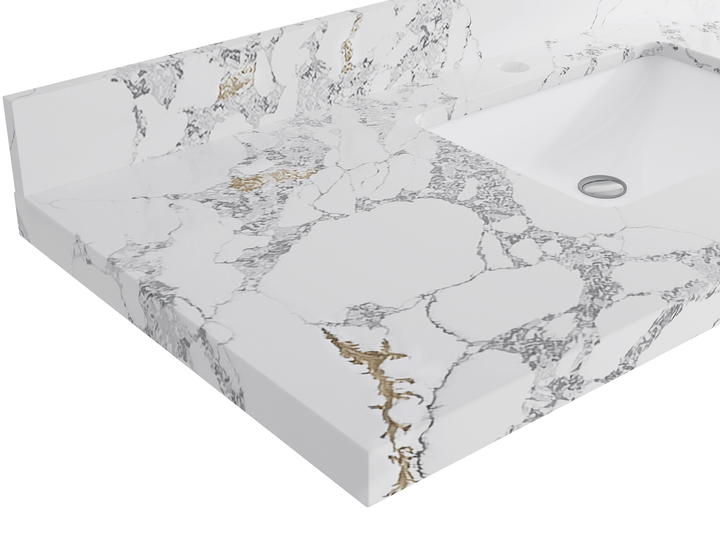 Aberdeen 36 in. W x 22 in. D Center Sink Bathroom Vanity - photo 46
