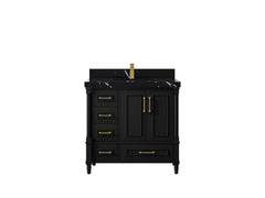Aberdeen 36 in. W x 22 in. D Center Sink Bathroom Vanity - photo 10