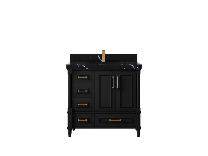Aberdeen 36 in. W x 22 in. D Center Sink Bathroom vanity - photo 10
