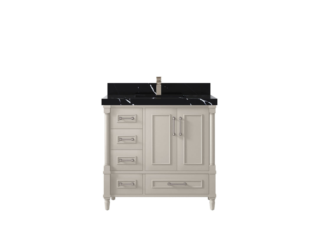 Aberdeen 36 in. W x 22 in. D Center Sink Bathroom vanity - Willow Bath and Vanity