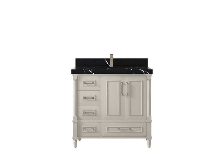 Aberdeen 36 in. W x 22 in. D Center Sink Bathroom vanity - photo 10