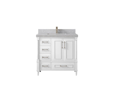 Aberdeen 36 in. W x 22 in. D Center Sink Bathroom vanity - Willow Bath and Vanity