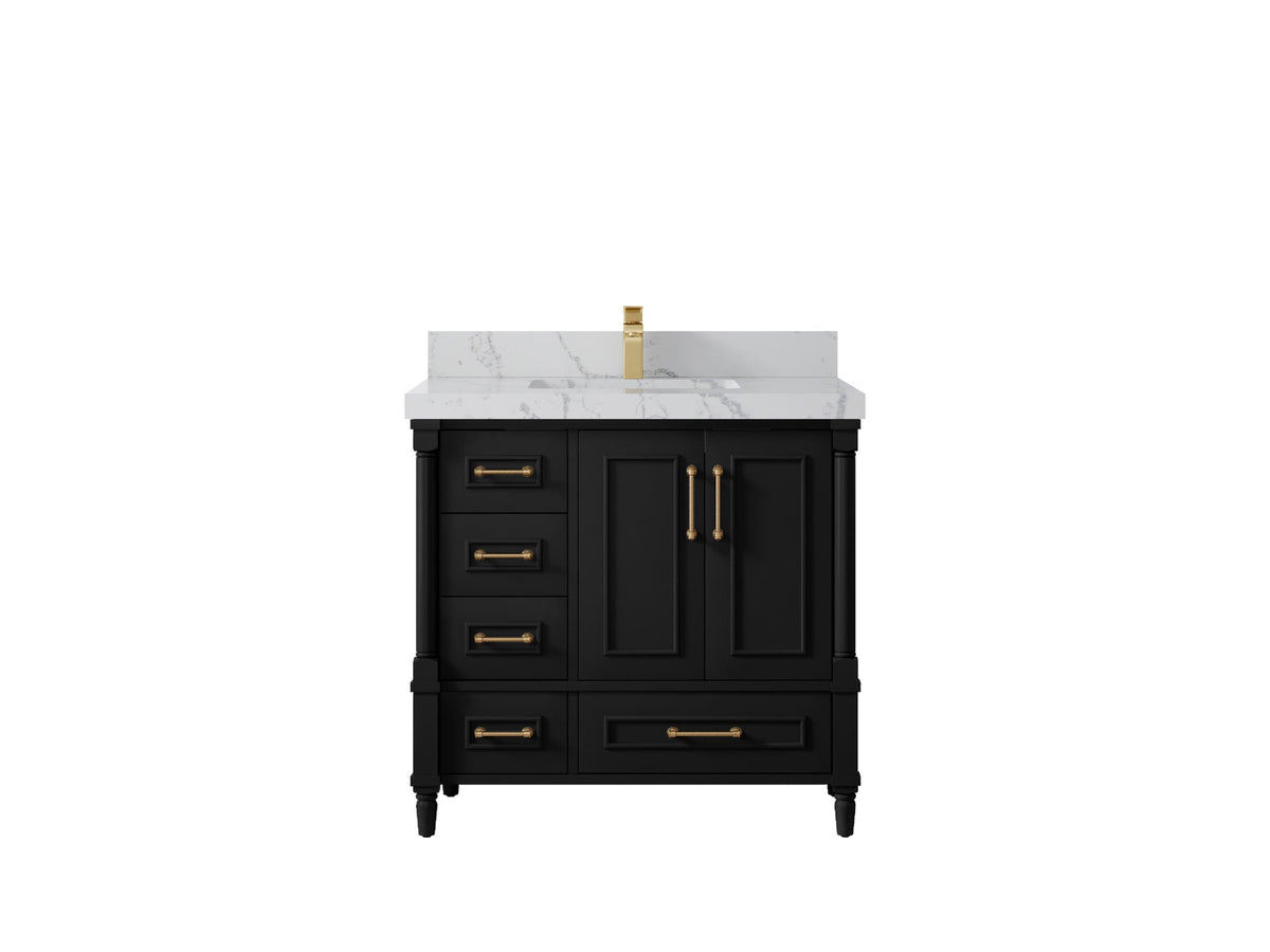 Aberdeen 36 in. W x 22 in. D Center Sink Bathroom vanity - Willow Bath and Vanity