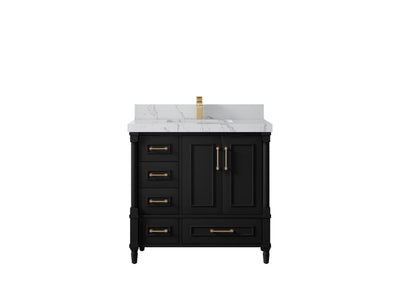 Aberdeen 36 in. W x 22 in. D Center Sink Bathroom vanity - Willow Bath and Vanity