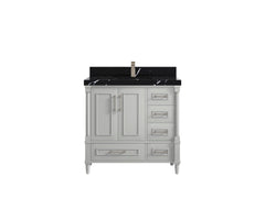 Aberdeen 36 in. W x 22 in. D Center Sink Bathroom Vanity - photo 8
