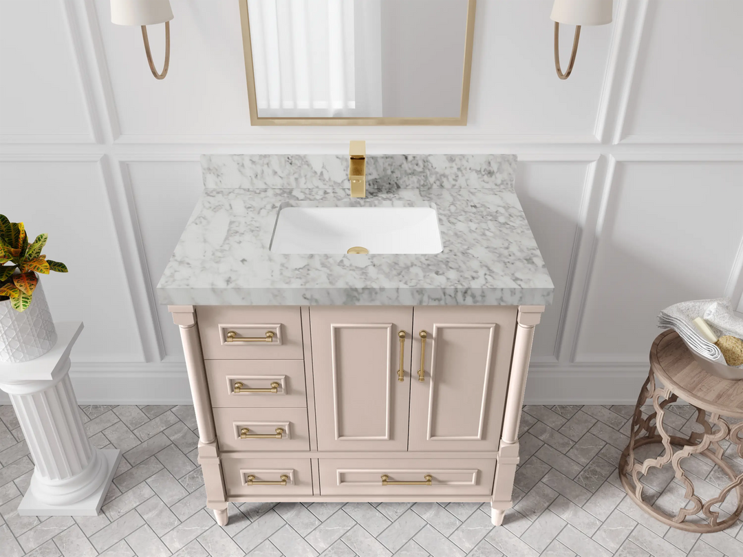 Aberdeen 36 in. W x 22 in. D Center Sink Bathroom Vanity - Willow Bath and Vanity