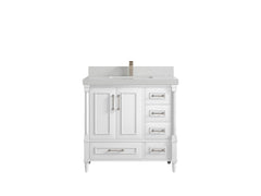 Aberdeen 36 in. W x 22 in. D Center Sink Bathroom Vanity - photo 18