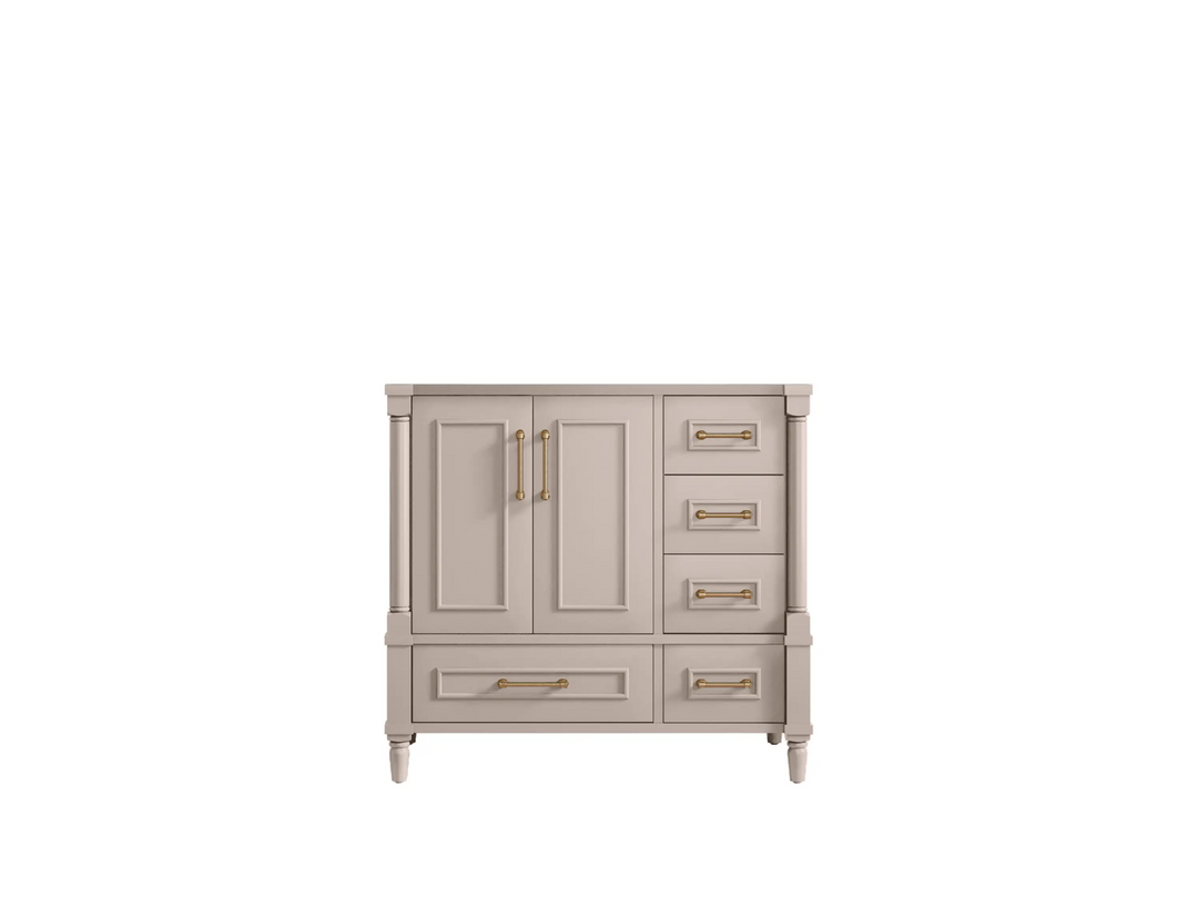 Aberdeen 36 in. W x 22 in. D Center Sink Bathroom Vanity - Willow Bath and Vanity