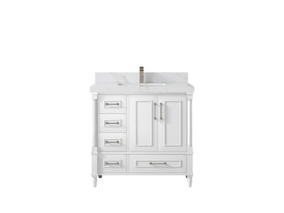 Aberdeen 36 in. W x 22 in. D Center Sink Bathroom vanity - Willow Bath and Vanity