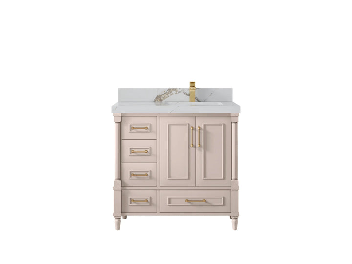 Aberdeen 36 in. W x 22 in. D Right Offset Sink Bathroom Vanity - photo 14