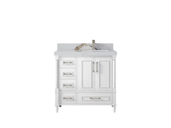 Aberdeen 36 in. W x 22 in. D Right Offset Sink Bathroom Vanity - photo 12