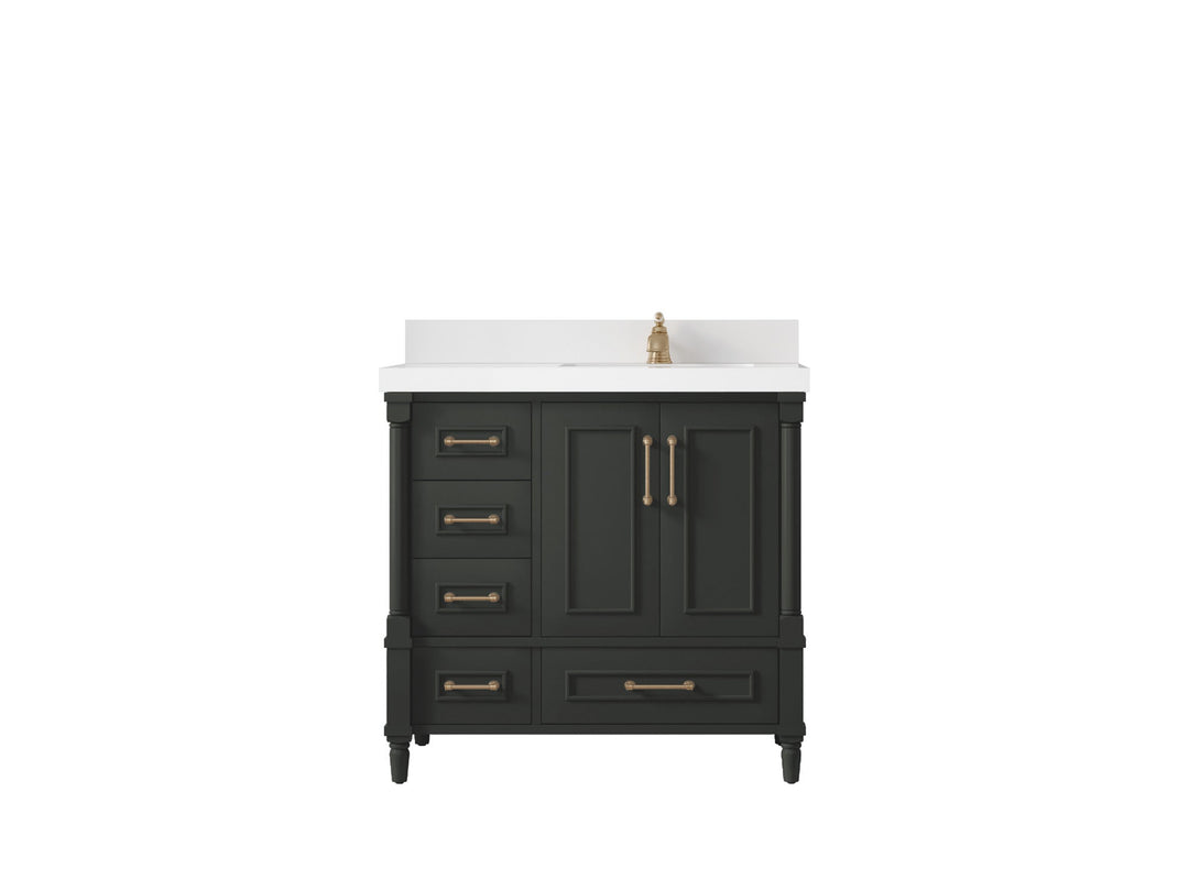 Black Bathroom Vanity - photo 41