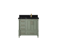 Aberdeen 36 in. W x 22 in. D Right Offset Sink Bathroom Vanity - photo 8