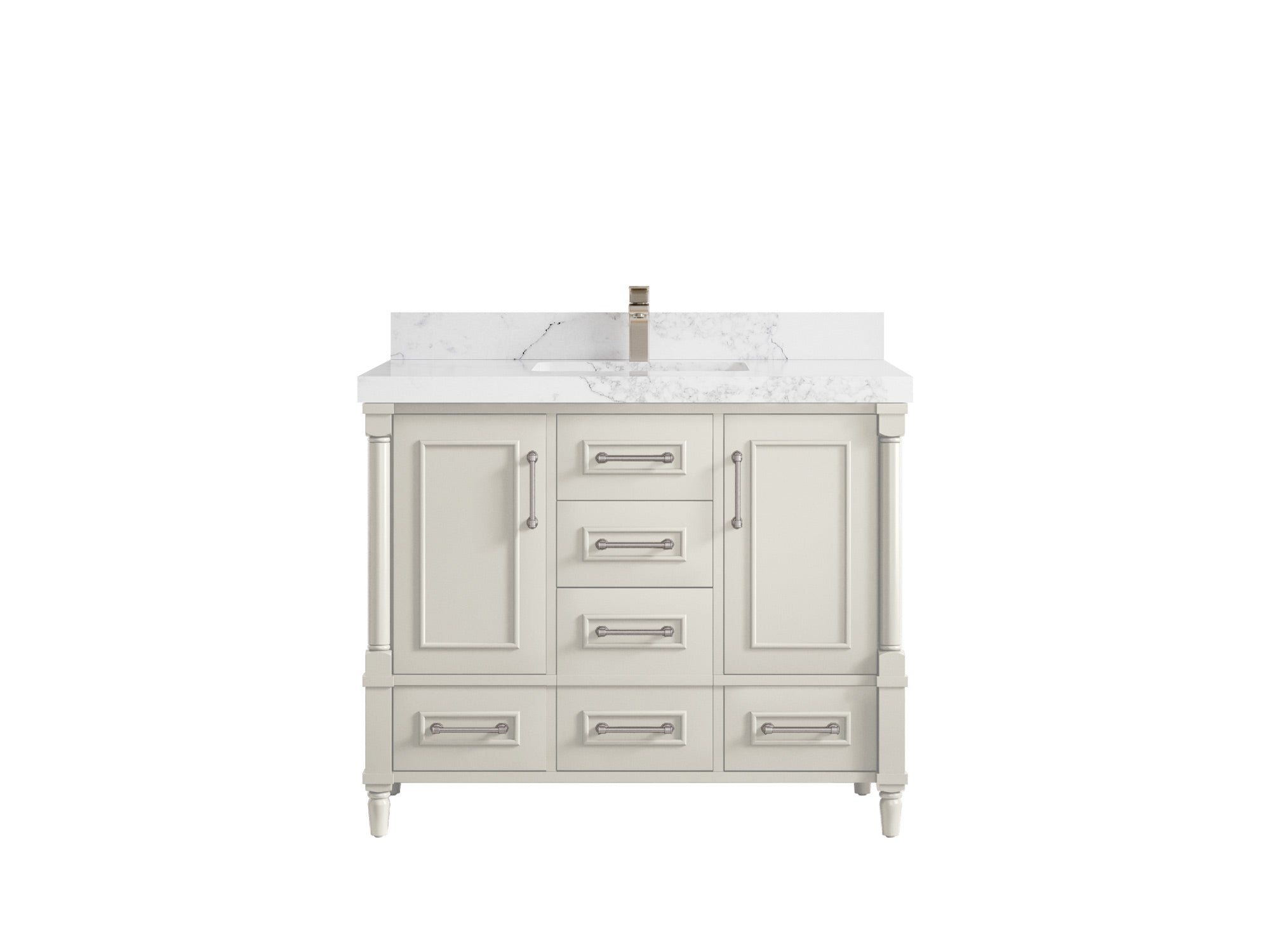 Aberdeen 42 in. W x 22 in. D Single Sink Bathroom Vanity - Willow Bath and Vanity