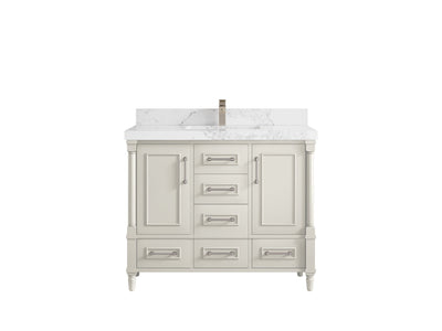 Aberdeen 42 in. W x 22 in. D Single Sink Bathroom Vanity - Willow Bath and Vanity