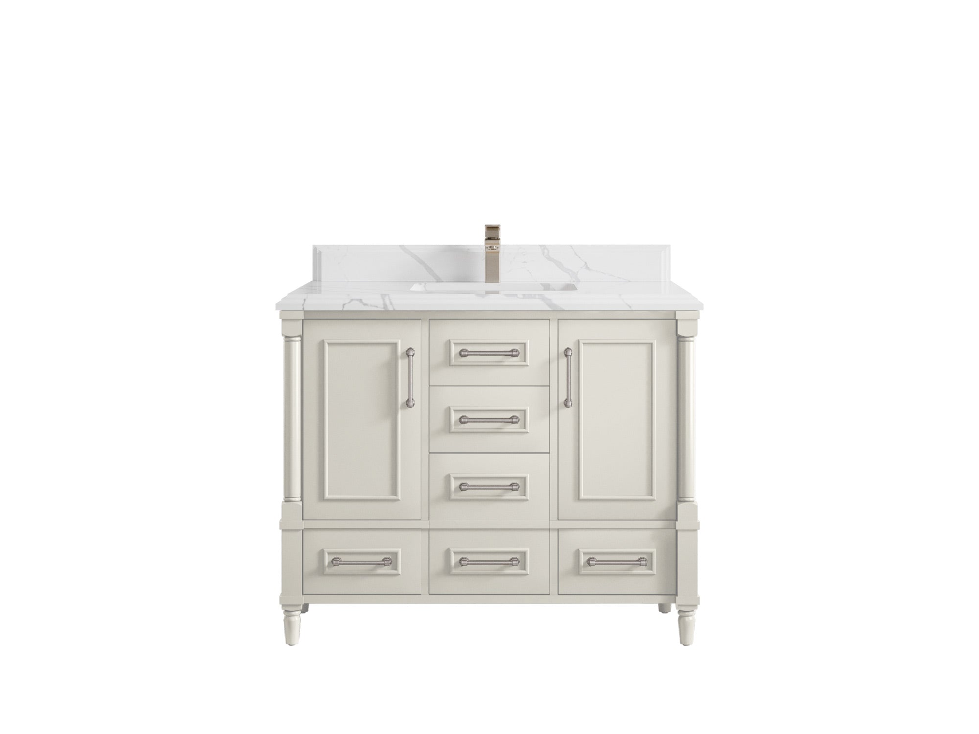 Aberdeen 42 in. W x 22 in. D Single Sink Bathroom Vanity - Willow Bath and Vanity