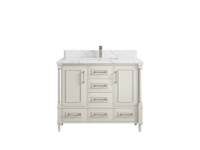 Aberdeen 42 in. W x 22 in. D Single Sink Bathroom Vanity - Willow Bath and Vanity