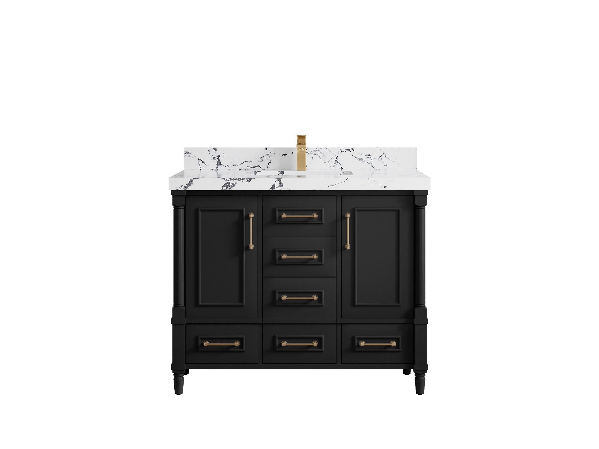 Aberdeen 42 in. W x 22 in. D Single Sink Bathroom Vanity - Willow Bath and Vanity
