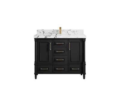 Aberdeen 42 in. W x 22 in. D Single Sink Bathroom Vanity - Willow Bath and Vanity