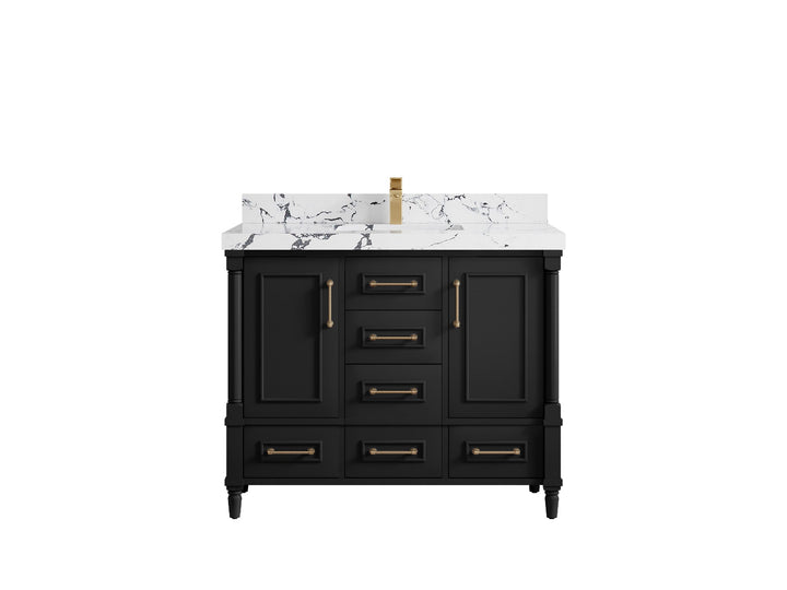 Aberdeen 42 in. W x 22 in. D Single Sink Bathroom Vanity - photo 38