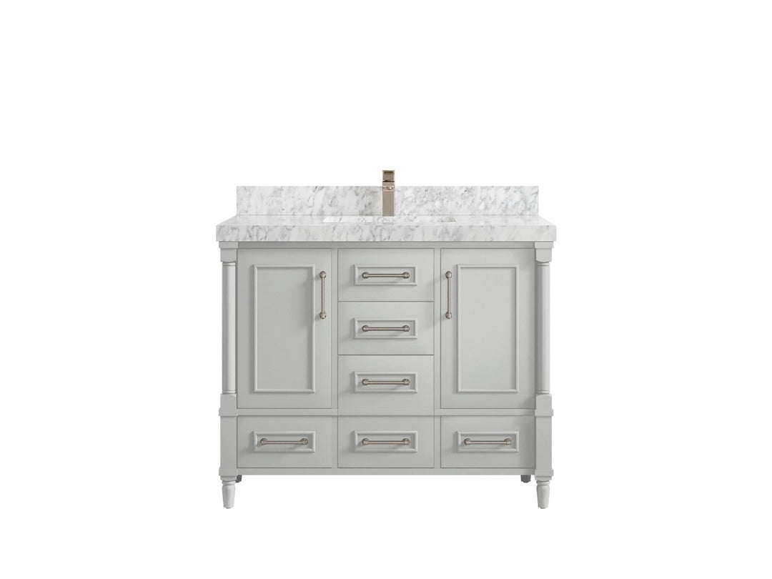Aberdeen 42 in. W x 22 in. D Single Sink Bathroom Vanity - Willow Bath and Vanity