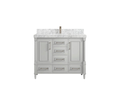 Aberdeen 42 in. W x 22 in. D Single Sink Bathroom Vanity - Willow Bath and Vanity