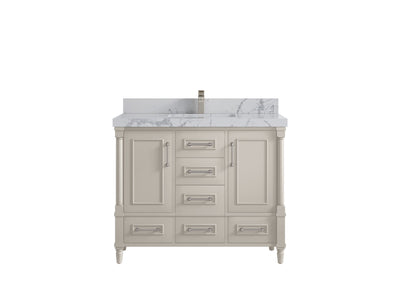 Aberdeen 42 in. W x 22 in. D Single Sink Bathroom Vanity - Willow Bath and Vanity
