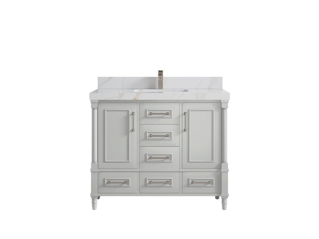 Aberdeen 42 in. W x 22 in. D Single Sink Bathroom Vanity - Willow Bath and Vanity