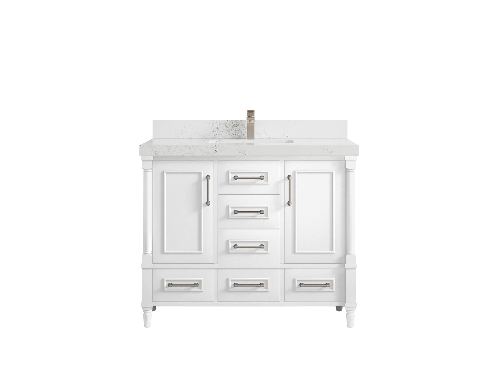 Aberdeen 42 in. W x 22 in. D Single Sink Bathroom Vanity - Willow Bath and Vanity