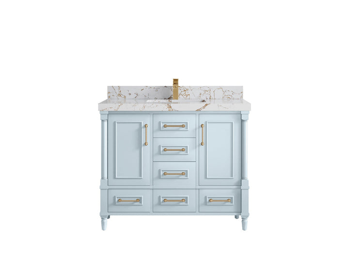 Aberdeen 42 in. W x 22 in. D Single Sink Bathroom Vanity - photo 39