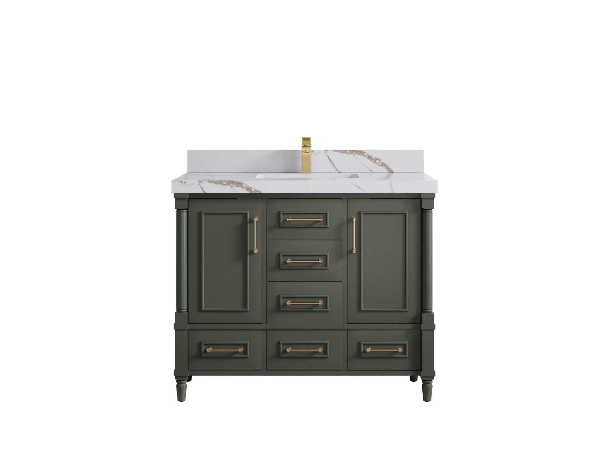 Aberdeen 42 in. W x 22 in. D Single Sink Bathroom Vanity - Willow Bath and Vanity