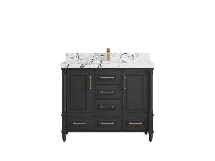 Aberdeen 42 in. W x 22 in. D Single Sink Bathroom Vanity - photo 40