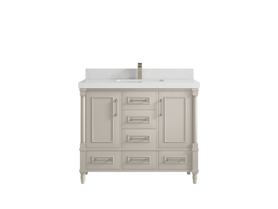 Aberdeen 42 in. W x 22 in. D Single Sink Bathroom Vanity - Willow Bath and Vanity
