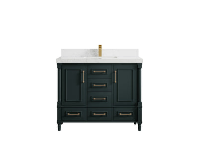 Aberdeen 42 in. W x 22 in. D Single Sink Bathroom Vanity - Willow Bath and Vanity
