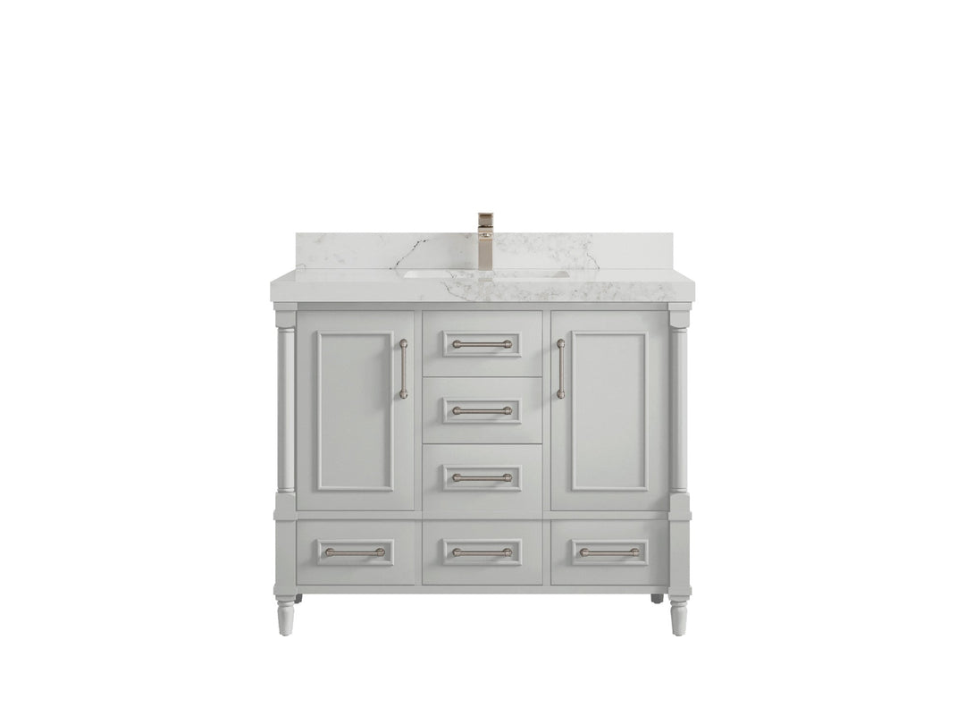 Aberdeen 42 in. W x 22 in. D Single Sink Bathroom Vanity - Willow Bath and Vanity