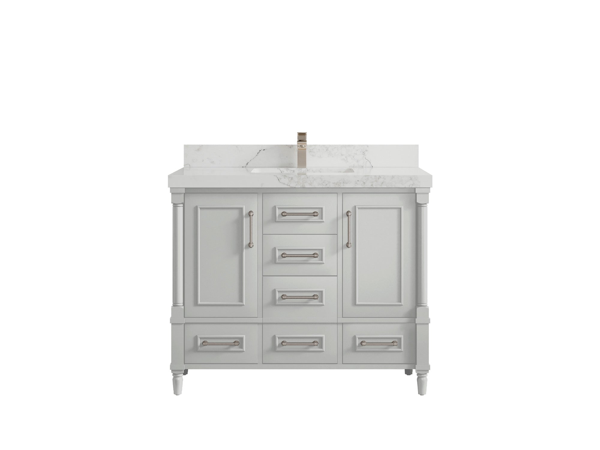 Aberdeen 42 in. W x 22 in. D Single Sink Bathroom Vanity - Willow Bath and Vanity