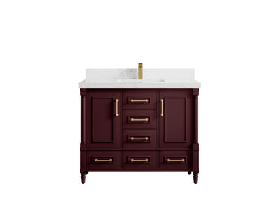 Aberdeen 42 in. W x 22 in. D Single Sink Bathroom Vanity - Willow Bath and Vanity