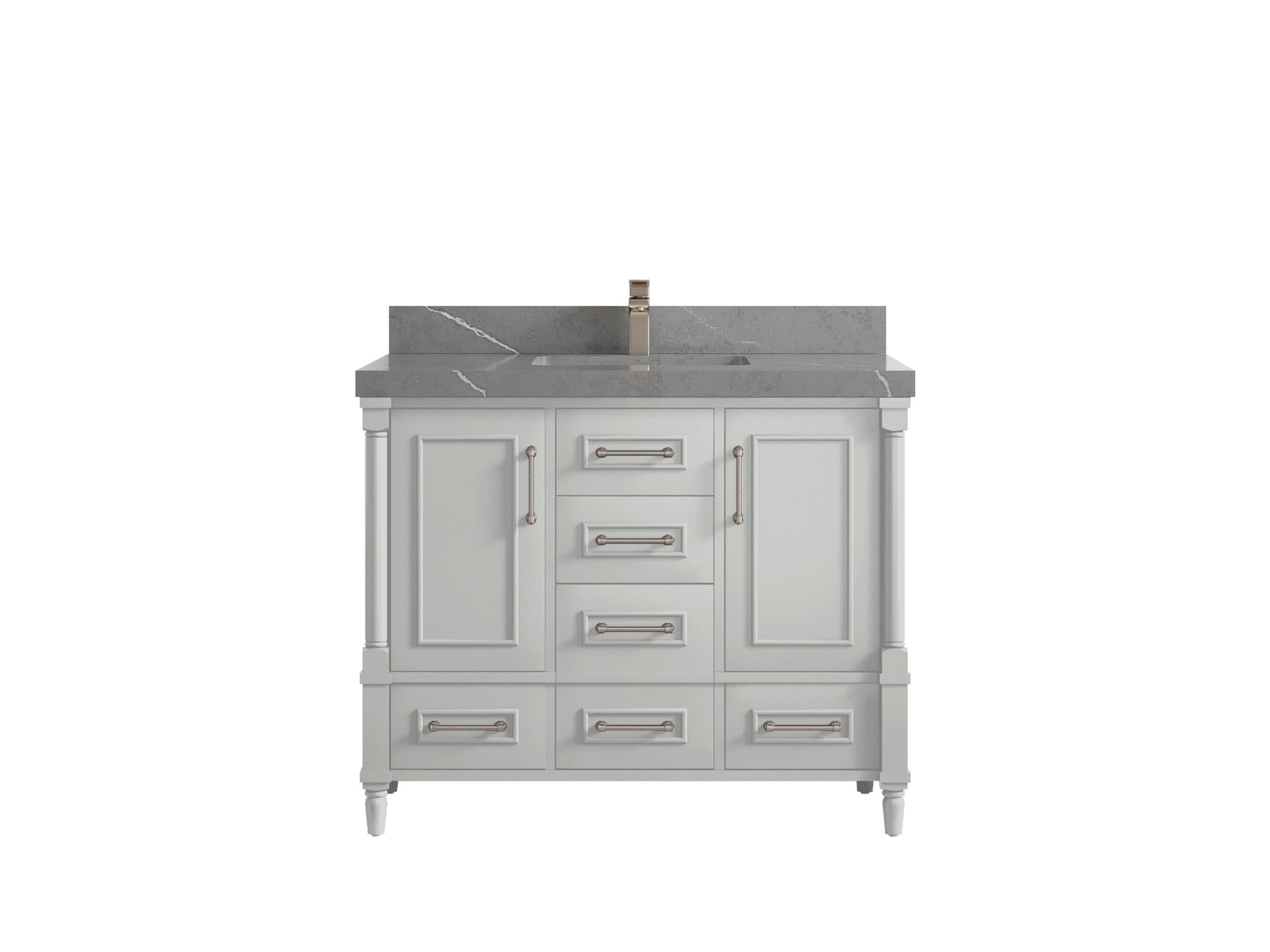 Aberdeen 42 in. W x 22 in. D Single Sink Bathroom Vanity - Willow Bath and Vanity