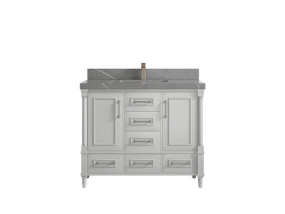 Aberdeen 42 in. W x 22 in. D Single Sink Bathroom Vanity - Willow Bath and Vanity