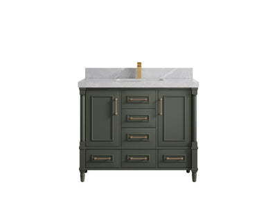 Aberdeen 42 in. W x 22 in. D Single Sink Bathroom Vanity - Willow Bath and Vanity