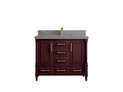 Aberdeen 42 in. W x 22 in. D Single Sink Bathroom Vanity - Willow Bath and Vanity