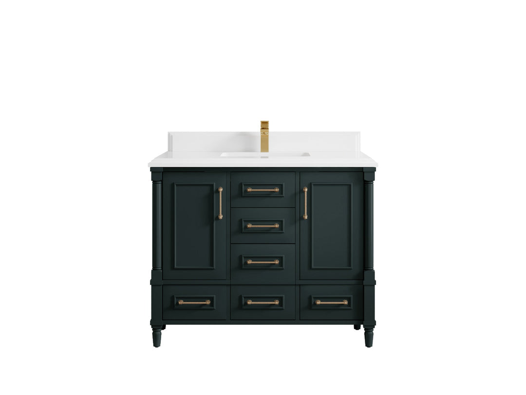 Aberdeen 42 in. W x 22 in. D Single Sink Bathroom Vanity - Willow Bath and Vanity