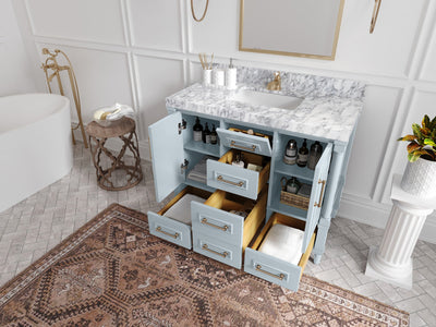 Aberdeen 42 in. W x 22 in. D Single Sink Bathroom Vanity - Willow Bath and Vanity