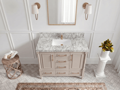 Aberdeen 42 in. W x 22 in. D Single Sink Bathroom Vanity - photo 9